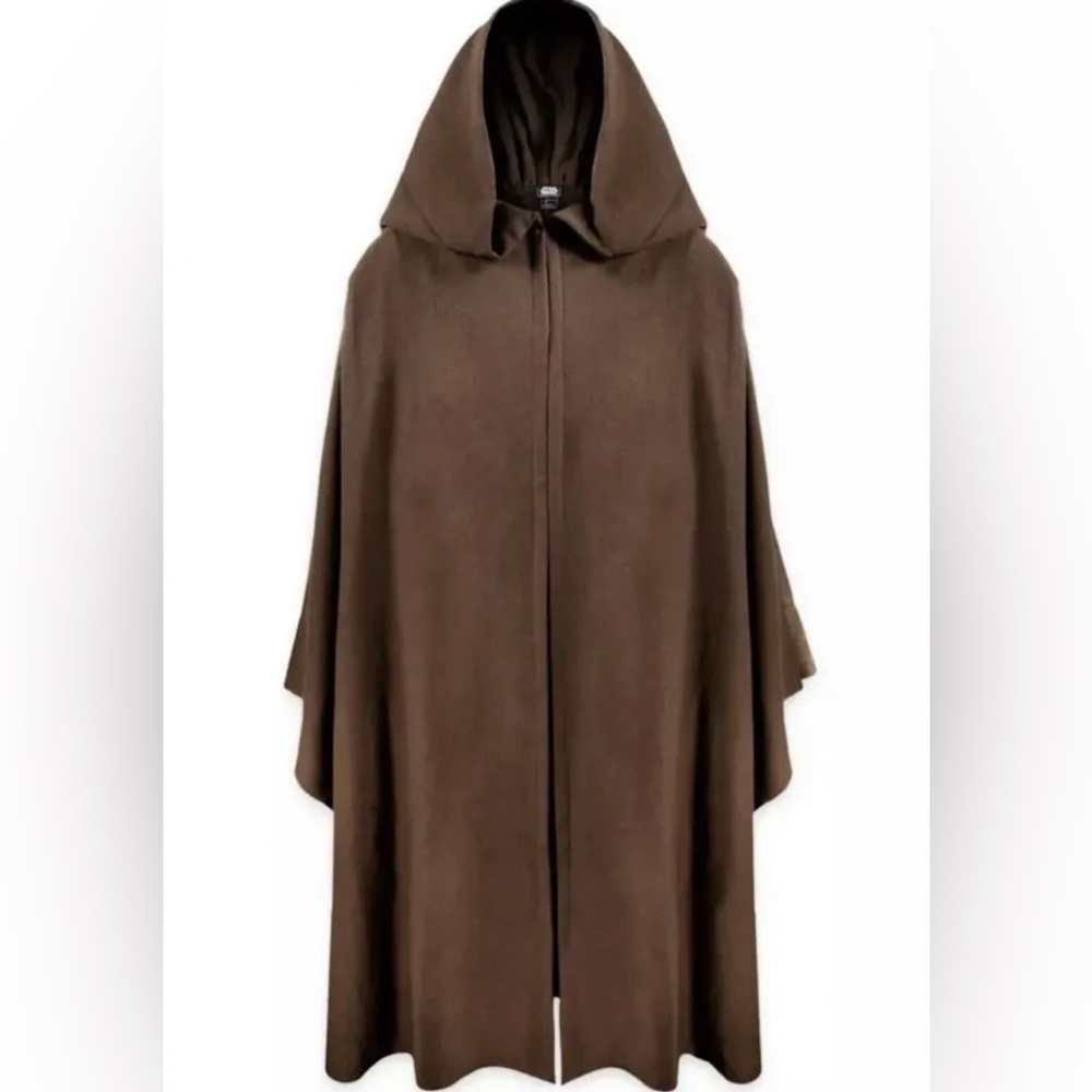 Star Wars Cloak Adult XL(fits like M/L) Brown Jedi Galaxys Edge Disney Park Luke